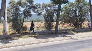 Menteşede yangın büyümeden söndürüldü