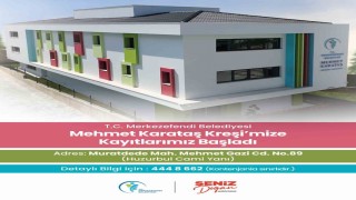 Merkezefendi Belediyesi Mehmet Karataş Kreşi kayıtlar başladı