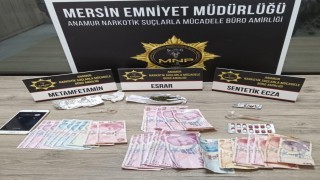 Mersin Anamurda uyuşturucu ile mücadele 3 şüpheli yakalandı