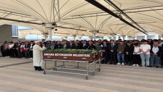 Mersinde boğularak hayatını kaybeden Mehmet Erdem Akdeniz Ankarada toprağa verildi