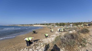 Mersinde Çevre Haftasında anlamlı temizlik etkinliği