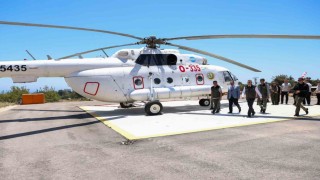 Mersinde orman yangınlarına karşı 5 helikopter ile 407 araçlı ekip teyakkuzda