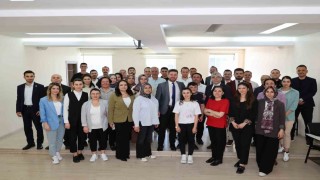 Mesai arkadaşlarıyla bayramlaşan Başkan Tatıktan birlik ve beraberlik vurgusu