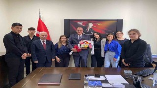 Meslek lisesi öğrencilerine teşekkür belgesi