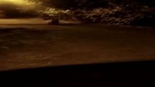 Mezarlık yanına inen ayı kamerada