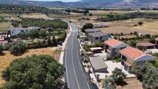 Milas Menteş yolu Kurban Bayramı öncesi tamamlandı