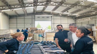 Milletvekili Çopuroğlu; fabrika ziyaretleriyle programlarına başladı