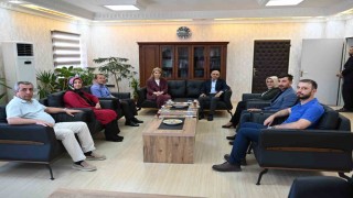 Milletvekili Ölmeztopraktan Defterdarlık ziyareti