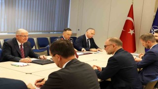 Milli Savunma Bakanı Güler, Letonyalı mevkidaşı Spruds ile görüştü