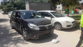 Motosikletle otomobil çarpıştı: 1 yaralı