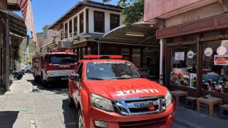 Muğlada baca yangını korkuttu