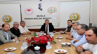 Muğlada orman kooperatifleriyle değerlendirme toplantısı yapıldı