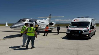 Muş ve Ağrıdan iki yenidoğan için hava ambulans seferberliği