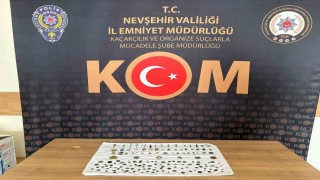 Nevşehirde 157 parça tarihi eser ele geçirildi