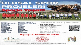 Niğdede gençler spora doyacak