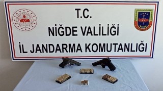 Niğdede ruhsatsız silah operasyonu: 1 gözaltı