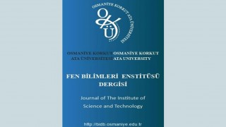 OKÜ Fen Bilimleri Enstitüsü Dergisi'nin Haziran 2025 Sayısı Yayınlandı