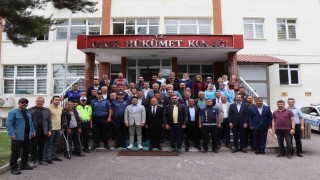 Olur Kaymakamı Kiniye duygusal veda