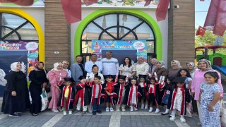 Onikişubat Belediyesinin gündüz bakımevinde ilk mezuniyet heyecanı