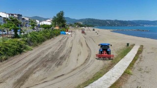 Ordunun plajları, deniz sezonuna hazır