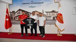 Osmanelinde spor alanında yürütülen çalışmalar değerlendirildi