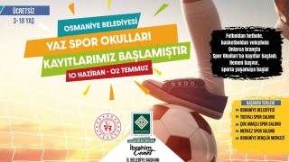 Osmaniye Belediyesi Yaz Spor Okulları Kapılarını Açıyor