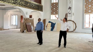 Osmaniye İl Müftüsü Ali Çakmak’tan Şehitlik Camii İnşaatına Ziyaret