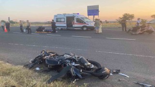 Otomobil ile motosiklet çarpıştı: 2 yaralı