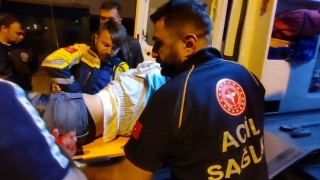 Palandökende bıçaklı kavga: 1 yaralı