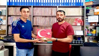 Patnos İlçe Gençlik ve Spor Müdürlüğünden Patnos Gazeteciler Cemiyetine ziyaret