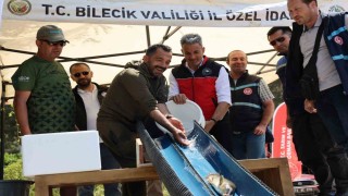 Pelitözü Göletine anaç sazan balığı salındı