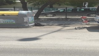 Polatlıda şüpheli çanta endişeye neden oldu