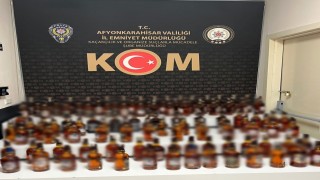 Polisten bağ evine sahte bandrollü alkol baskını
