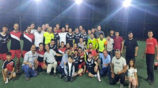 Ramazan Artun anısına düzenlenen turnuvada Soluganlar şampiyon oldu