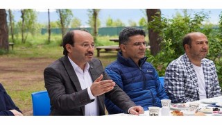 Rektör Çakmak idari personel ile bir araya geldi