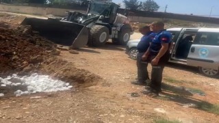 Reyhanlıda insan sağlığını tehdit eden lokum ve gıda ürünleri imha edildi
