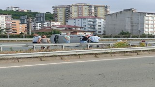 Rizede bayram dönüşü kaza: 2 ölü, 3 yaralı