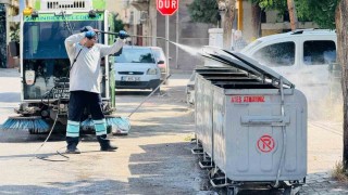 Şahinbey Belediyesi temizlik işleri ekipleri bayram boyunca görev başındaydı