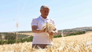 Şahinbey Belediyesinin dağıttığı arpalarda hasat sevinci yaşanıyor