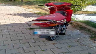 Sahte plakalı motosiklet sürücüsüne 74 bin lira ceza