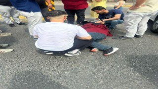Sakaryada otomobil ile motosiklet çarpıştı: 1 yaralı