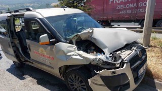 Samsunda 4 araçlı zincirleme trafik kazası: 1 yaralı