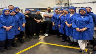 Samsunlu kadınlar CNC torna operatörü eğitimi aldı