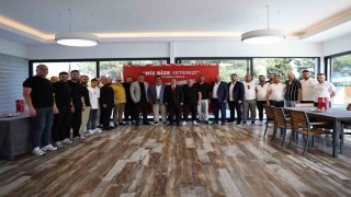 Samsunspor bayramlaştı
