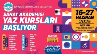 Sanat Akademisi Yaz Kursları kayıtları başlıyor