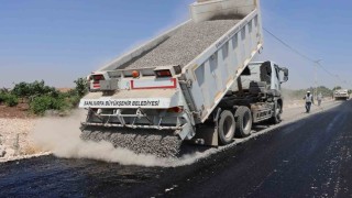 Şanlıurfada kırsal yollar yenileniyor
