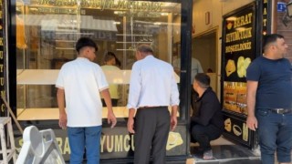 Şanlıurfada pompalı tüfekle kuyumcuya soygun girişimi
