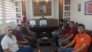 Sarıgöl Kaymakamı, orman yangın ekibini tebrik etti