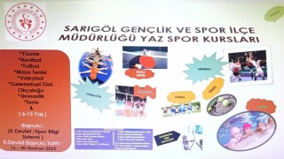 Sarıgölde GSBnin Yaz Spor Kurslarına kayıtlar başladı