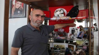 Şehit babasının en buruk babalar günü